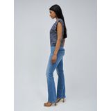 Salsa - Wonder Push Up - Spijkerbroek - Blauw - Bootcut