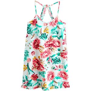 Next Negligé  groen / rosa / wit