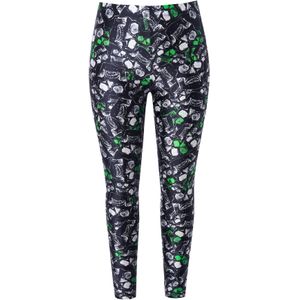 Angel of Style Leggings  limoen / zwart / wit