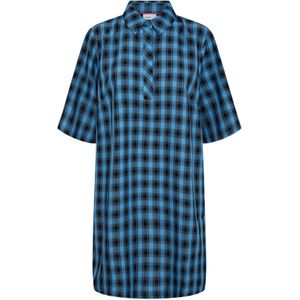 NÜMPH Blousejurk 'Elma'  marine / lichtblauw