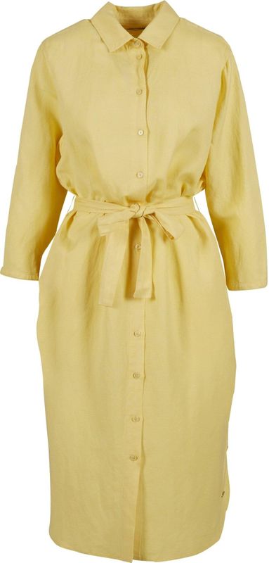 Fynch Hatton - Jurk - 3/4 Mouwen - Licht - Jurk Met 3/4 Mouwen