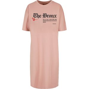 F4NT4STIC Jurk 'The Bronx'  rosa / rood / zwart