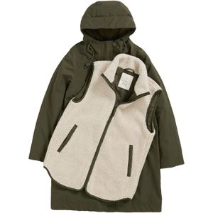 Seasalt Cornwall Functionele mantel 'Holdfast'  donkergroen