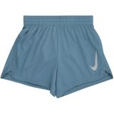 NIKE - Sportbroek - Blauw - Denim / Lichtgrijs