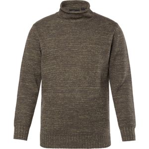 JP1880 Trui  bruin gemêleerd