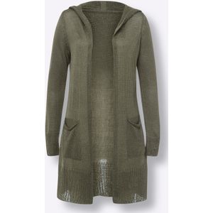 heine Gebreid vest  riet