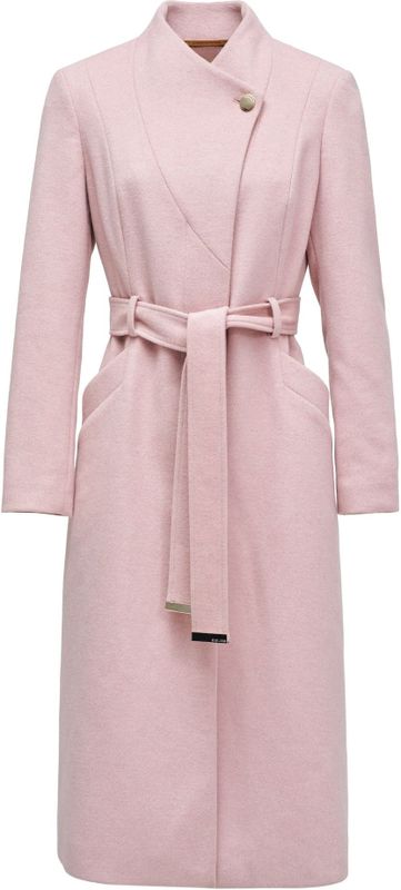 Salsa Jeans - Pea Coat - Blauwe Jas - Tijdloze Stijl - Slim Fit