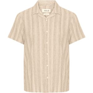 !Solid Overhemd 'SDPaick'  sand / olijfgroen