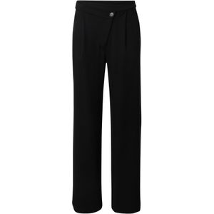 EDITED Bandplooibroek 'Callista'  zwart