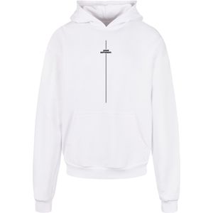 Merchcode Sweatshirt 'Think Different'  zwart / wit