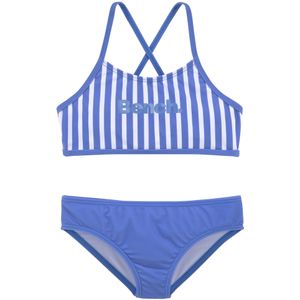 Look - Beugelbikini - Blauw Gestreept - Recycling-Polyamide
