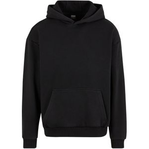 Urban Classics - Vintage Heavy Hoodie - Trui met Capuchon - Zwart