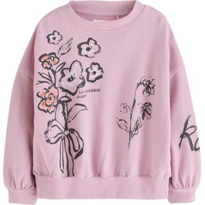 Next Sweatshirt  oranje / rosa / zwart / wit