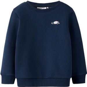Sweatshirt - Regular Fit - Geborstelde Sweatstof - Lange Mouwen