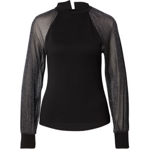 ABOUT YOU Shirt 'Mia'  zwart / zilver