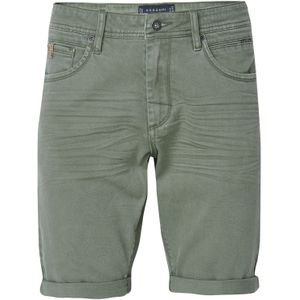 KOROSHI Jeans  karamel / olijfgroen