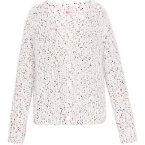 IZIA Gebreid vest  gemengde kleuren / offwhite