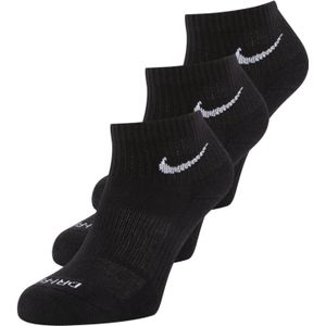 NIKE Sportsokken 'Everyday Plus'  zwart / wit