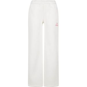 Felicious - Broek - Wit - Sweatstof - Lang/maxi - Loosefit - Mid Waist