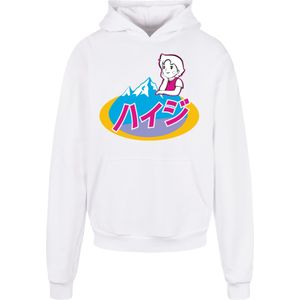 F4NT4STIC Sweatshirt 'Heidi Mountains Are Calling Heroes of Childhood'  gemengde kleuren / wit