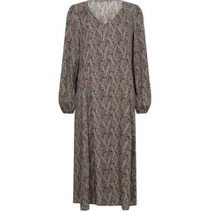 Soyaconcept Jurk 'Ilya'  oranje / oudroze / wit