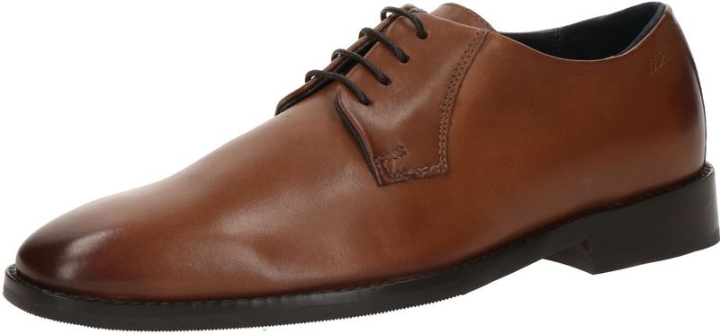 JOOP! - Philemon - Veterschoen - Cognac - Blokhak - Leer