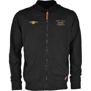 Top Gun - TG20213020 - Jacke - Met Top Gun Schriftzug en Tigerkop Print