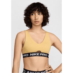 NIKE BH  sand / zwart