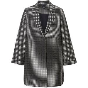 Ulla Popken Tussenmantel  grijs / zwart