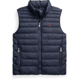 Gilet - Marineblauw - Katoen - Casual stijl