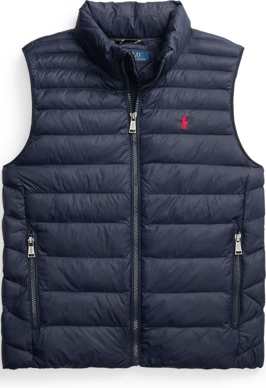 Gilet - Marineblauw - Katoen - Casual stijl