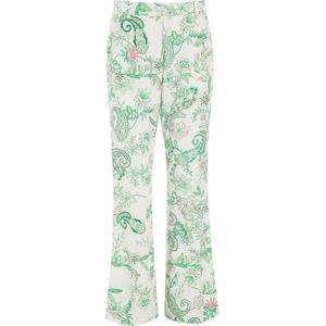 Dea Kudibal Pantalon 'Rihanna'  crème / groen / pink