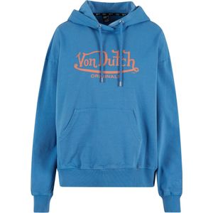 Von Dutch Originals Sweatshirt 'Marley'  blauw / donkeroranje