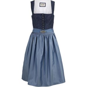 Stockerpoint - Rechte Hals - Carnavalsjurk - Blauw