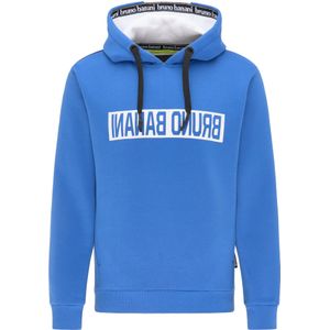 Bruno Banani Sweatshirt 'Howard'  blauw / zwart / wit