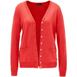 Goldner Gebreid vest  rood