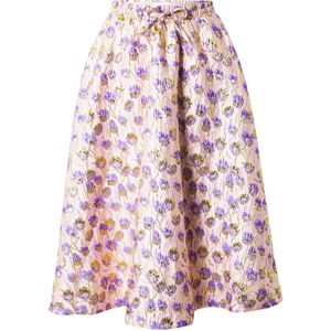 Lollys Laundry Rok 'Bristol'  goud / lichtlila / rosé