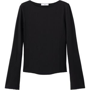MANGO Shirt 'ANI'  zwart
