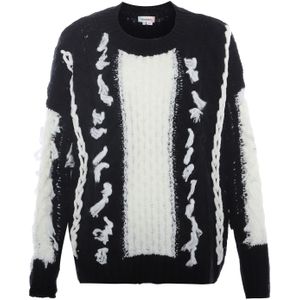 ebeeza Trui  zwart / wit