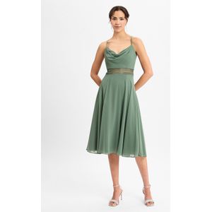 Vera Mont - Avondjurk - Riet - Knielengte - Mouwloos