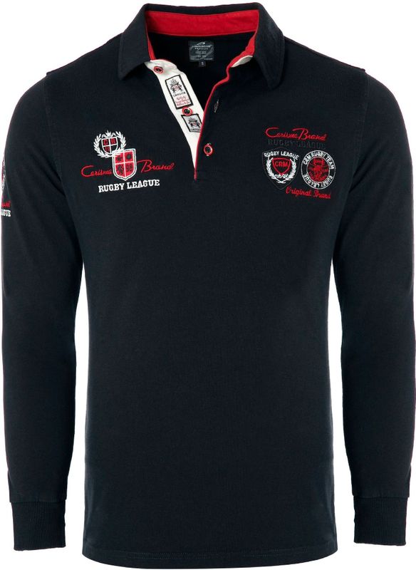 CARISMA Shirt  kersrood / zwart / wit