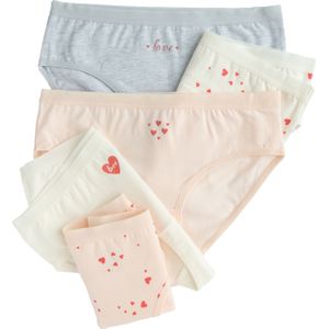 Cool Club Onderbroek  pasteelgeel / grijs gemêleerd / pasteloranje / lichtrood