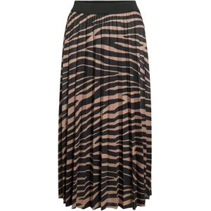 VILA Rok 'VINitban'  lichtbruin / zwart