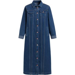 MODAMIHRAM Blousejurk 'Abaya'  blauw