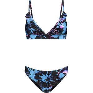 Shiwi Bikini 'Beau'  blauw / turquoise / pink / zwart