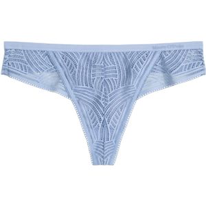 Marc O'Polo String ' Timeless Lace '  lichtblauw