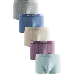 Next Boxershorts  donkerbeige / saffier / hemelsblauw / grijs / lila