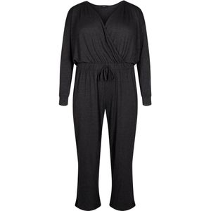 Zizzi Jumpsuit  donkergrijs