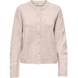 Only - ONLSIMONI - Cardigan - Pumice Stone - Lange Mouwen