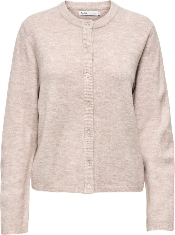 Only - ONLSIMONI - Cardigan - Pumice Stone - Lange Mouwen